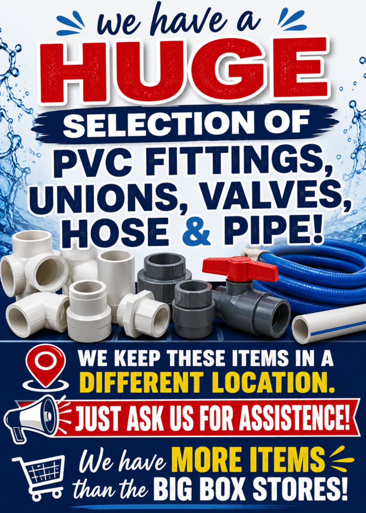 pools cues in auburn ma has a huge selection of pvc